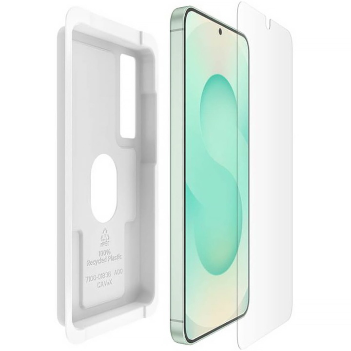 Üvegfólia Belkin ScreenForce InvisiGlass AM Treated kompatibilis Samsung Galaxy S25 Plus / S24 Plus, átlátszó