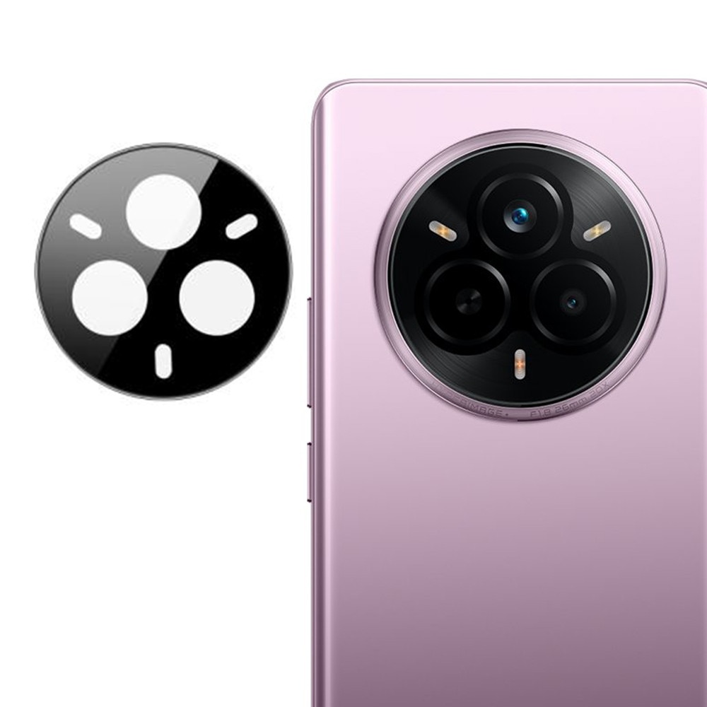 Folie Camera pentru Realme 14 Pro - Techsuit Full Camera Glass - Black