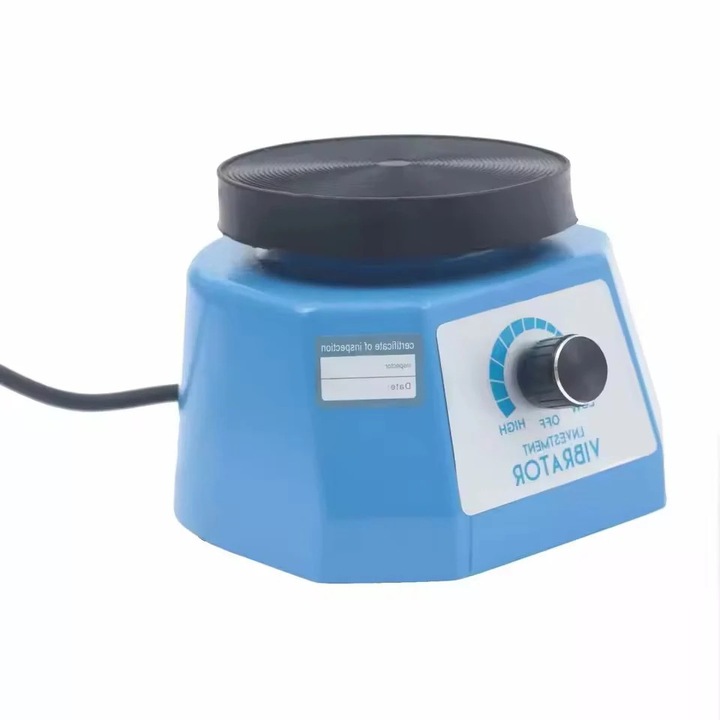Fogászati ​​vibrátor, 100 W, változtatható sebesség, 10 cm, kék