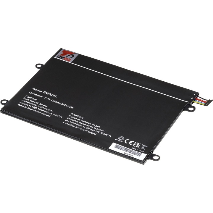 Baterie T6 Power compatibil cu HP X2 210 G2 Tablet, 4220mAh, 32Wh, 2cell, Li-pol