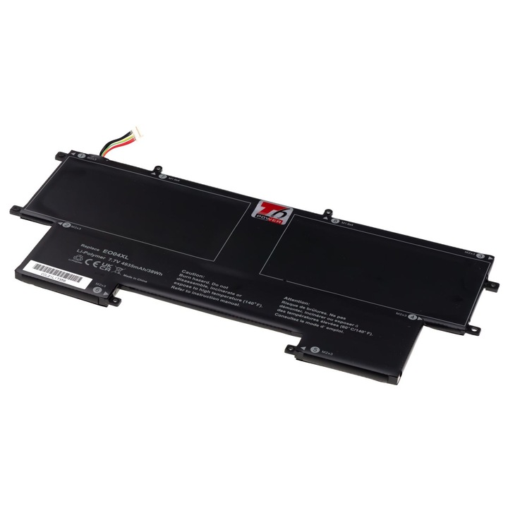 Baterie T6 Power compatibil cu HP EliteBook Folio G1, 4935mAh, 38Wh, 4cell, Li-pol