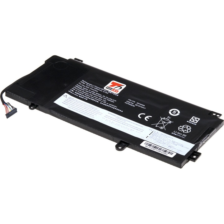 Baterie T6 Power compatibil cu Lenovo ThinkPad Yoga 15 series, 4000mAh, 61Wh, 4cell, Li-Pol