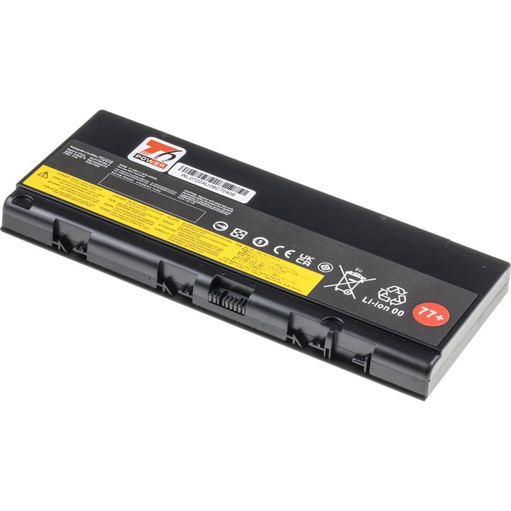 Baterie T6 Power compatibil cu Lenovo ThinkPad P50, P51, P52, 8000mAh, 90Wh, 6 celule