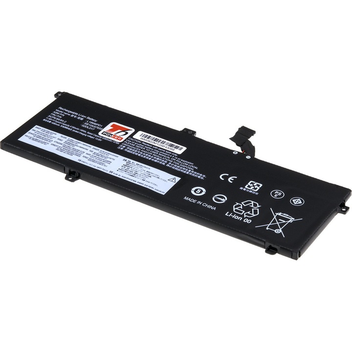 Baterie T6 Power compatibil cu Lenovo ThinkPad X390, X395, X13, 4190mAh, 48Wh, 3cell, Li-Pol