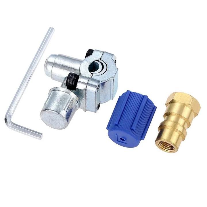 Set valve retrofit universal si robinet perforator YANYXR alama multicolor 1/4inch