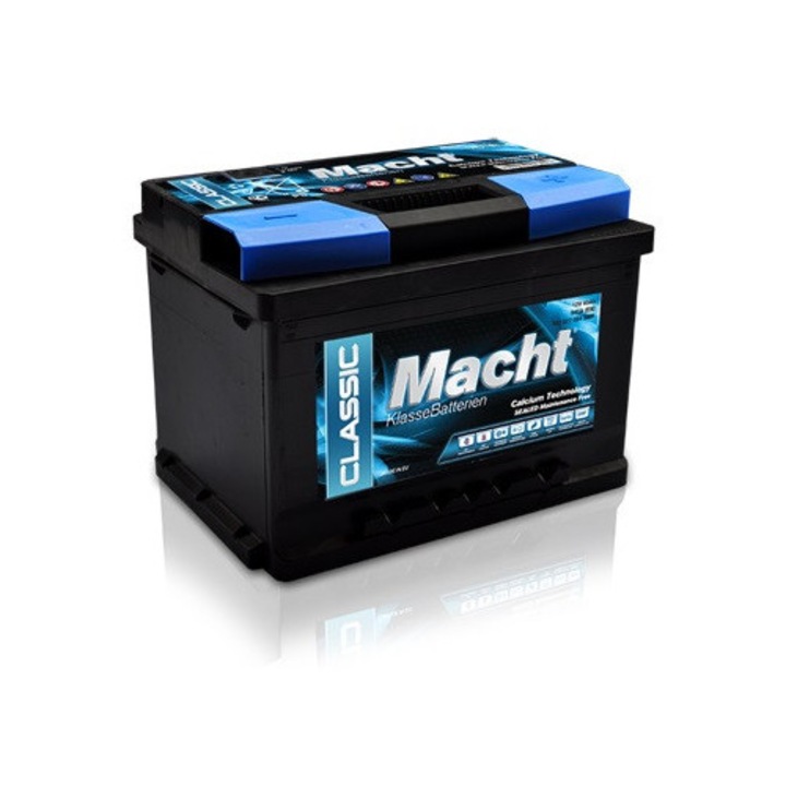 Акумулатор Macht 12V 60 AH (540 A, 242X175X175)