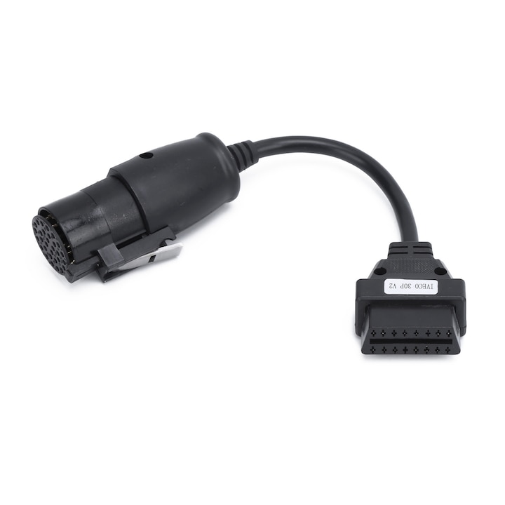 OBD2 diagnosztikai adapter 30-16 tűs, 250 mm, műanyag, IVECO teherautókhoz