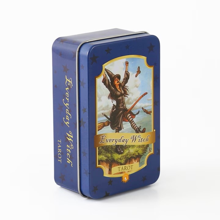 Carti Tarot DeLuxe, Vrajitoare Mondena, White Label, Deborah Blake & Elisabeth Alba, 2024, 11.5 x 7.5 cm