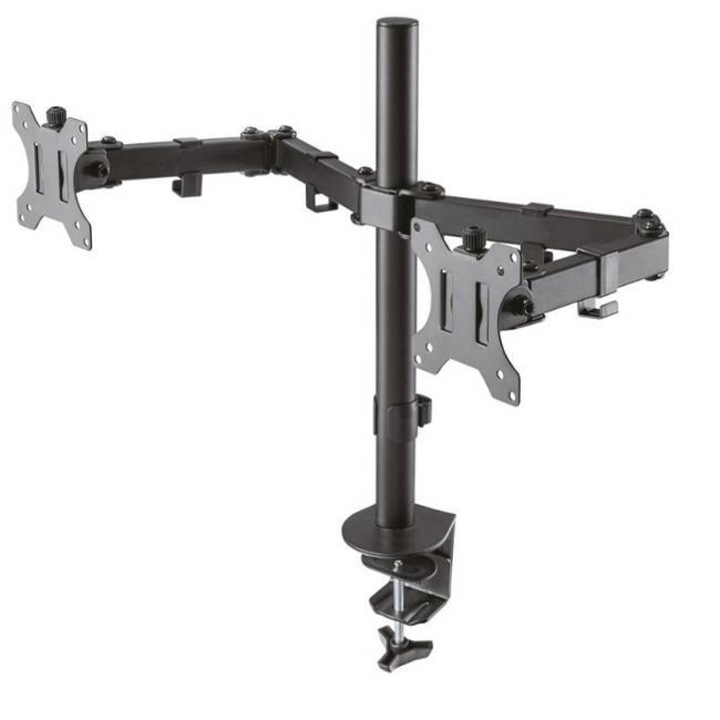 Стойка за монитор NewStar Flat Screen Desk Mount (clamp/grommet), FPMA-D550DBLACK