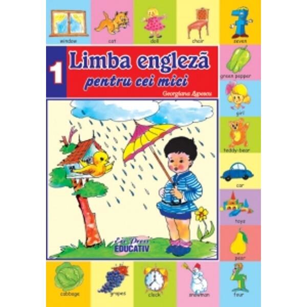 Limba engleza pentru cei mici vol.1 + CD - Georgiana Lupescu