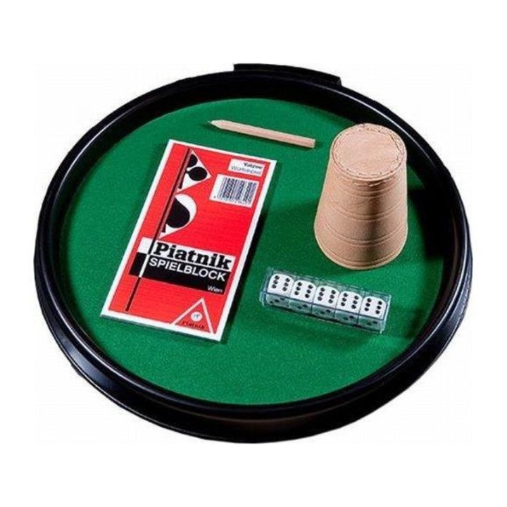 Pókertálca kockával