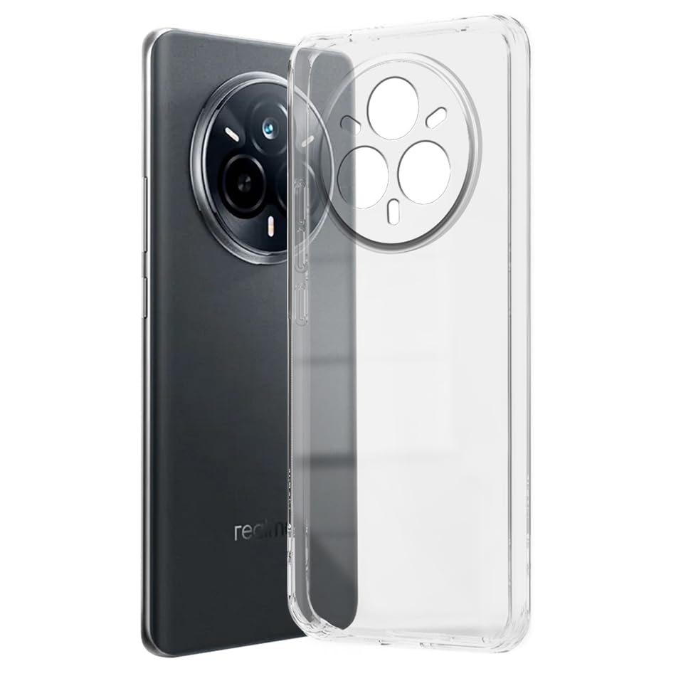 Husa pentru Realme 14 Pro+ Plus Anti-Shock 1.5mm cu protectie lentile Transparent