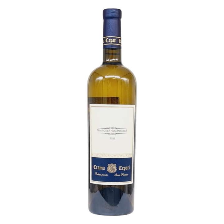 Vin alb Colectia Cepari, Tamaioasa Romaneasca, 13.9%, 0.75l