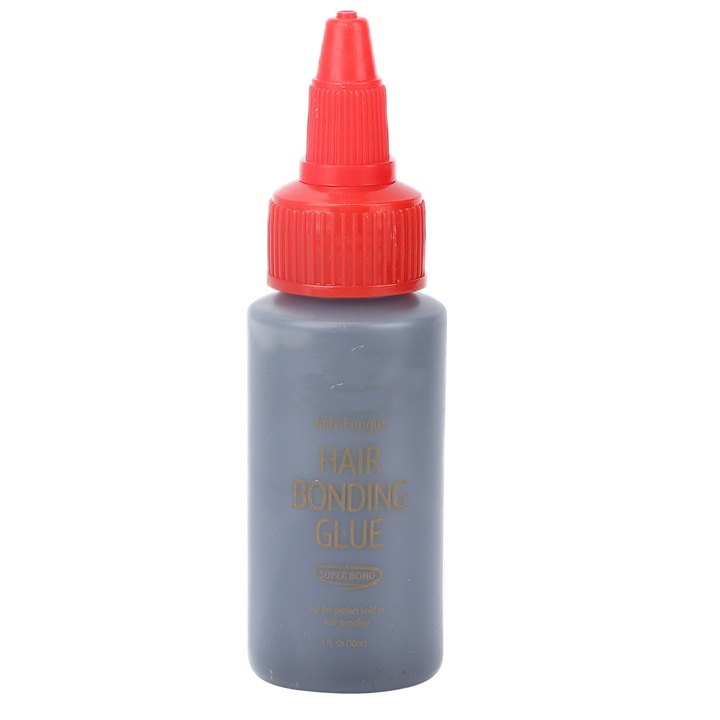 Csipke paróka ragasztó, erős tartású, vízálló műhajhoz és szempillához, 30 ml