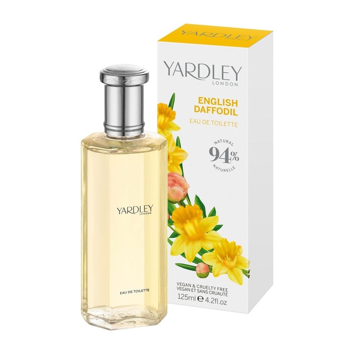 Apa de toaleta, Yardley London, English Daffodil, 125ml, pentru femei