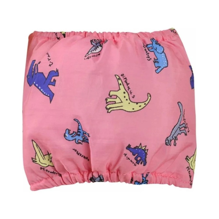 Физиологични панталони за кучета, комплект, синьо/розово/сиво, XS/S/M/L/XL