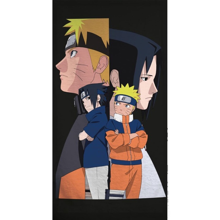 Naruto Rivals кърпа за баня, плажна кърпа 70x140см (Fast Dry)