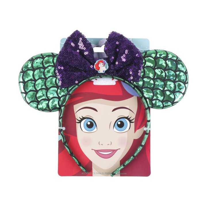 Bentita par fetite Princesses Disney, turcoaz