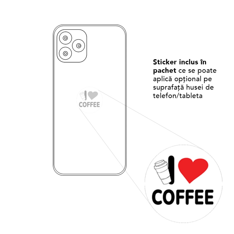 Husa pentru Samsung Galaxy A36 5G / Galaxy A56 5G, SKYDDAR INNOVATION, Luxury Shield Magsafe, Protectie Antisoc, Negru, set cu sticker