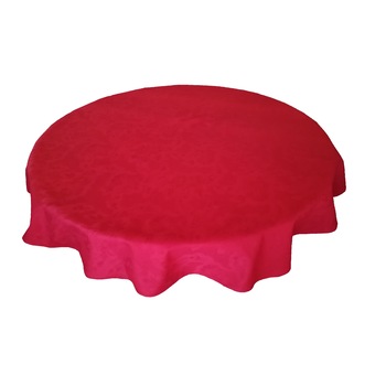 Fata de masa rotunda din Damasc, uni, Marime S, diametru 150 cm, CASIANA Fata de masa rotunda din Damasc, uni, Marime S, diametru 150 cm, CASIANA