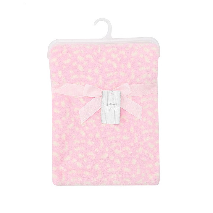 Rózsaszín gyapjú takaró babáknak, Mother's Choice