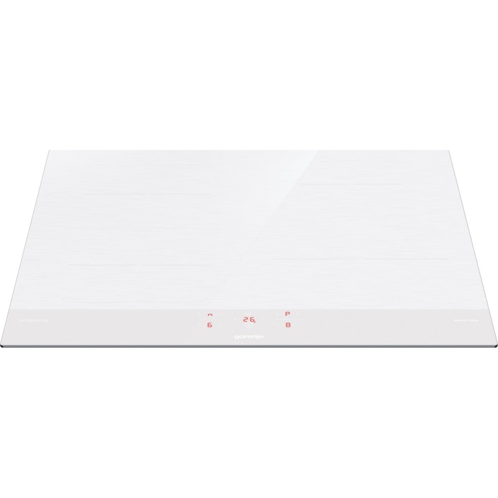 Електрически котлон, Gorenje GI6421SYW, SmartControl, Bridgezone, PowerBoost, 59.5 см, Бял