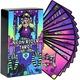 Midi пакет карти, Neon Rider Tarot, 2024, 10,5 x 6,3 cm