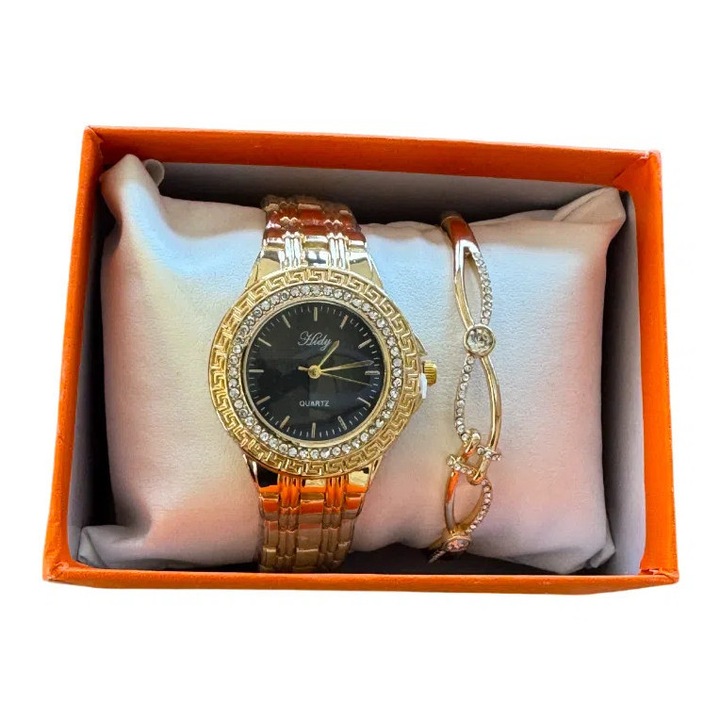 Set cadou dama ceas si bratara Hidy