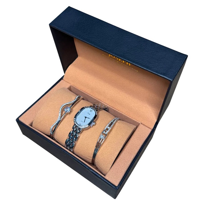 Set cadou ceas de dama si doua bratari Joseph
