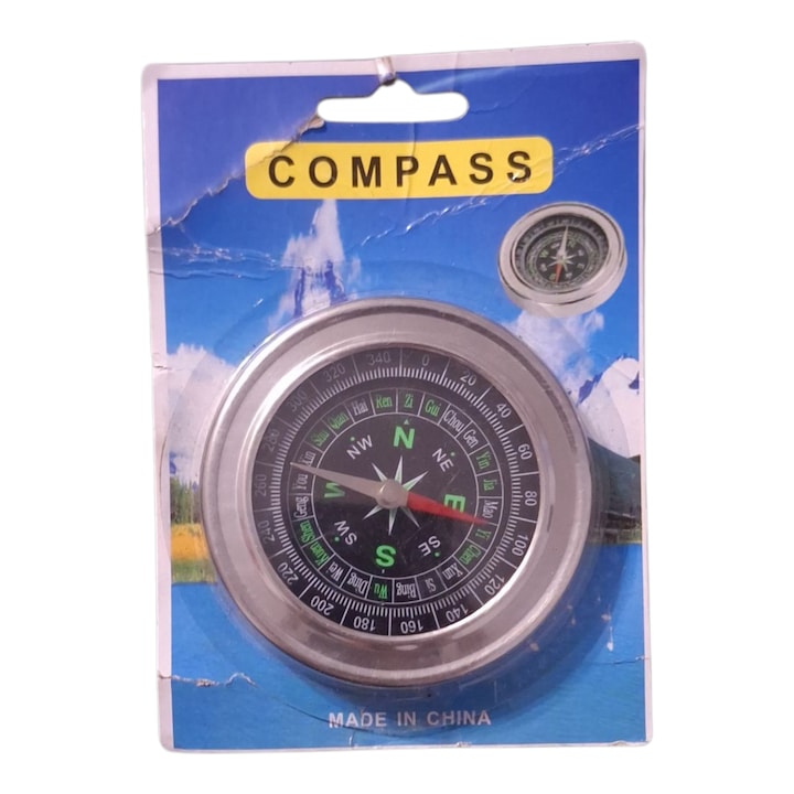 Metallica Compass, Átmérő 8 cm, Vision XXI