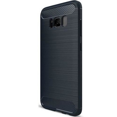 Husa Iberry Carbon Albastru Inchis Pentru Samsung Galaxy S8 Plus G955