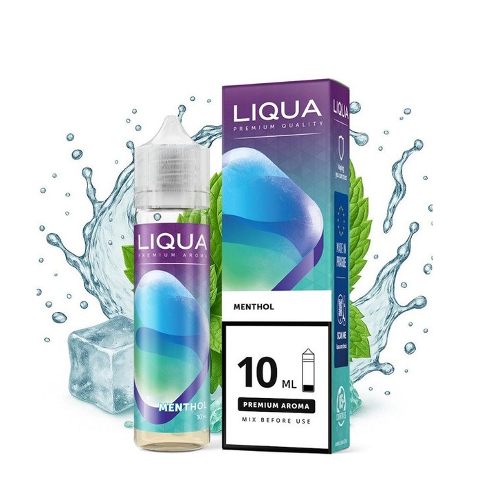 Aroma Longfill Tigara Electronica Liqua, 10ml - Menthol