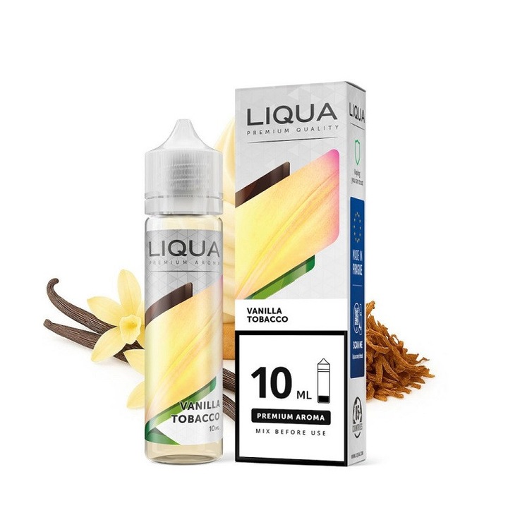 Aroma Longfill Tigara Electronica Liqua, 10ml - Vanilla Tobacco