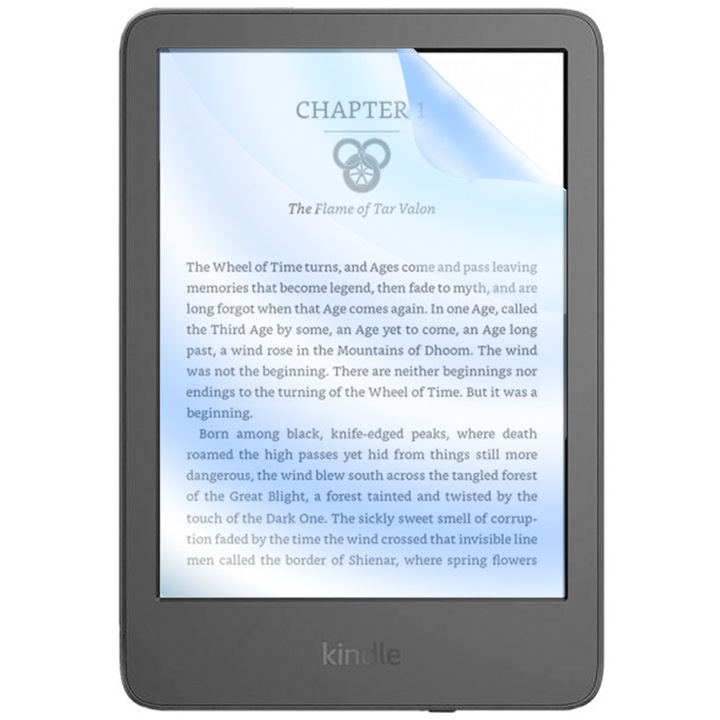 Силиконов филм Blue Guard COMANDO VisionProtect за Amazon Kindle (2022), против отблясъци, против удари, филтър против синя светлина, HD яснота, ултра тънък дизайн, перфектна съвместимост при допир, лесно приложение