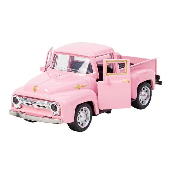 Masinuta metalica 1:32, model pickup, multicolor, 12x5.5x4.5cm