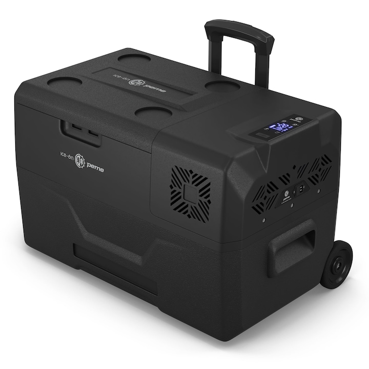 Електрическа хладилна кутия Peme 12V/24V//230V, 27.8 литра, Графит, 60 W