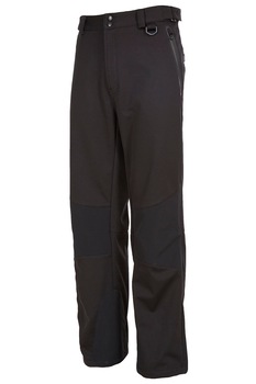 Trespass, Pantaloni sport cu genunchi articulati, Negru Trespass, Pantaloni sport cu genunchi articulati, Negru