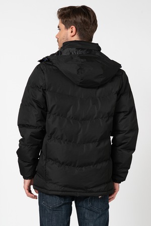 Trespass, Geaca cu vatelina si gluga Blustery, Negru, M