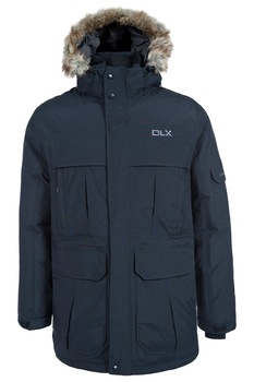 Trespass, Geaca impermeabila cu umplutura de puf Highland, Negru Trespass, Geaca impermeabila cu umplutura de puf Highland, Negru