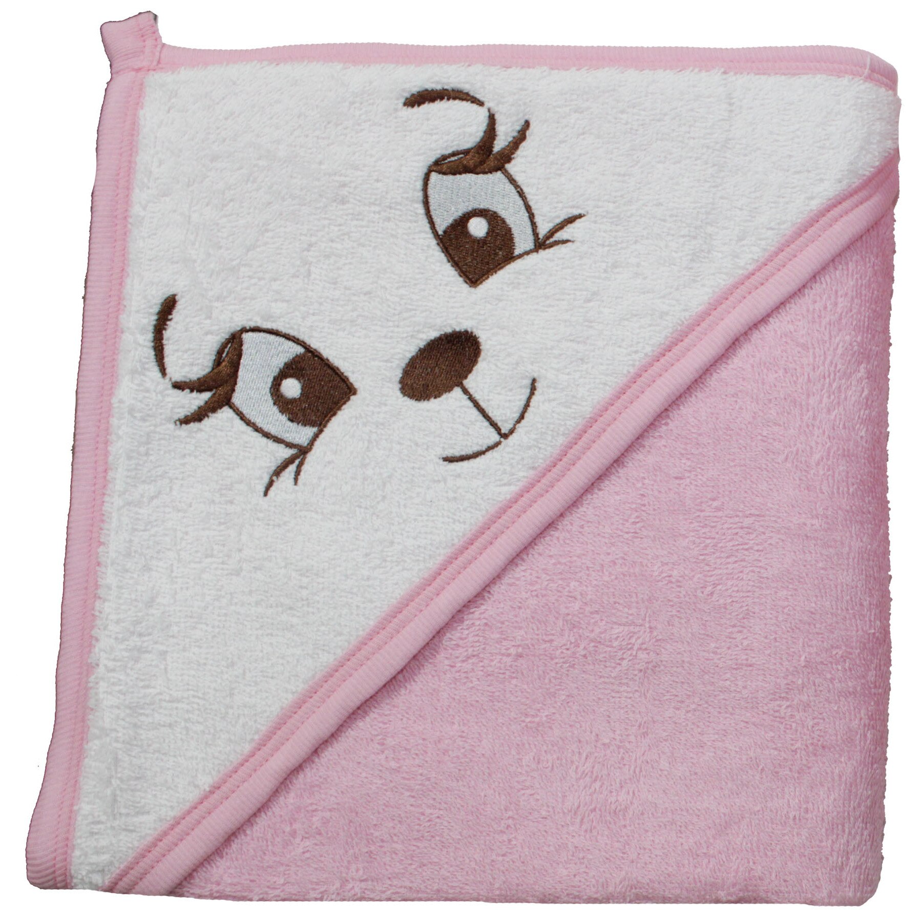 Prosop roz, catelusa, 80x100cm
