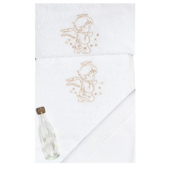 Trusou botez, ingeras, alb Trusou botez, ingeras, alb