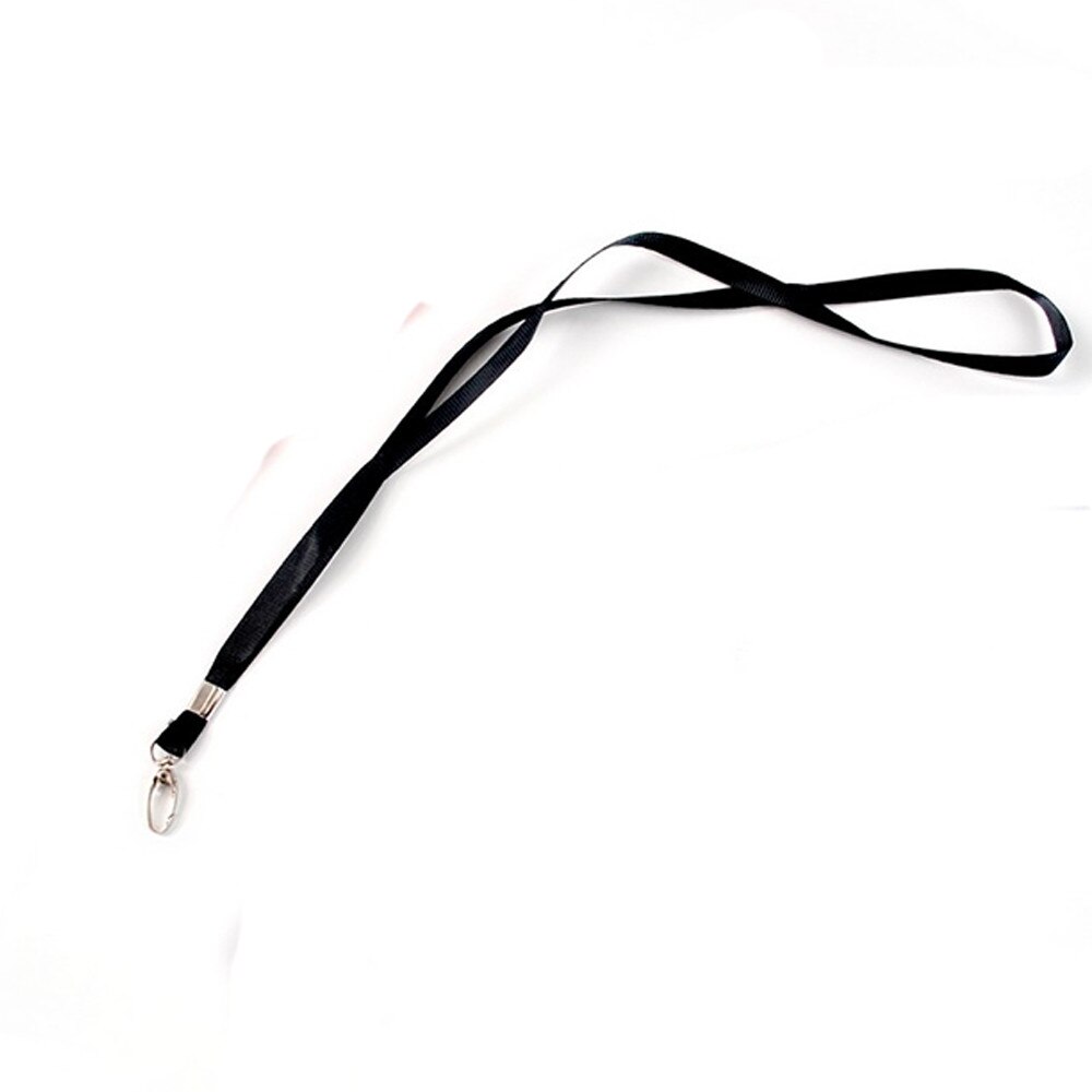 Snur textil pentru ecuson, carabina, 100 buc/set, negru