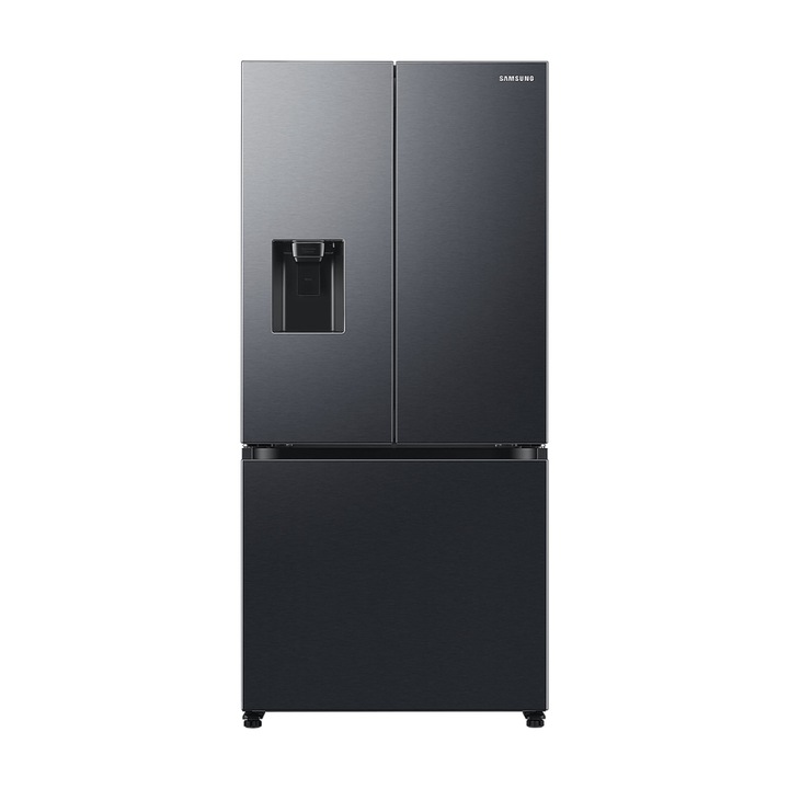 Frigider side by side Samsung RF50C530EB1/EO, Twin cooling, Wi-fi, Dozator apa, H 177 cm, 495 l, Clasa E, Negru