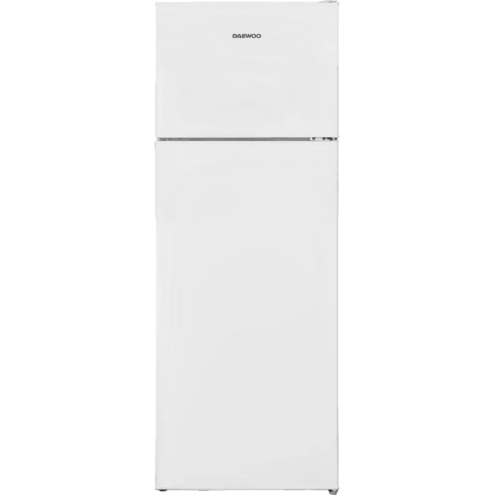 Frigider cu 2 usi Daewoo CTL0263EWMA0-EU, Racire statica, Iluminare LED, Usi reversibile, H 144 cm, 213 l, Clasa E, Alb