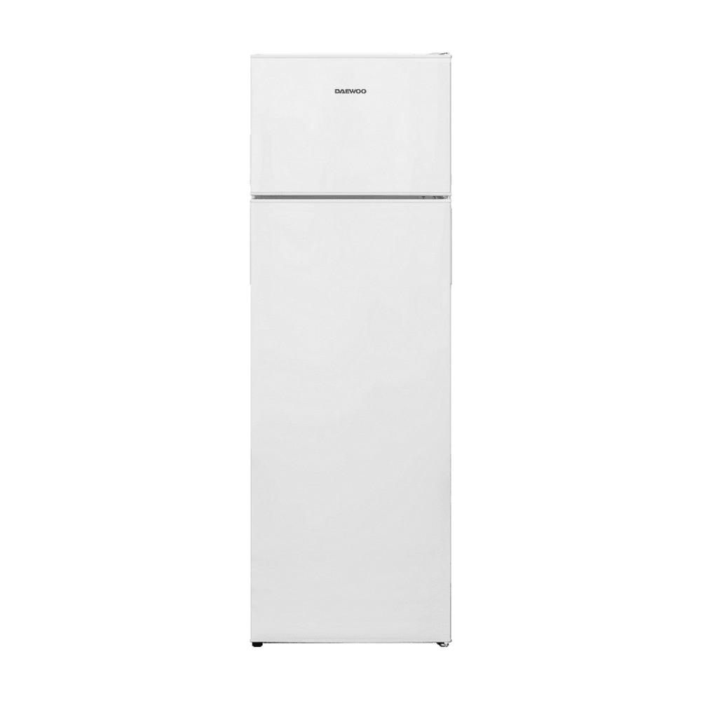 Frigider cu 2 usi Daewoo CTL0283EWMA0-EU, Racire statica, Iluminare LED, H 160 cm, 243 l, Clasa E, Alb