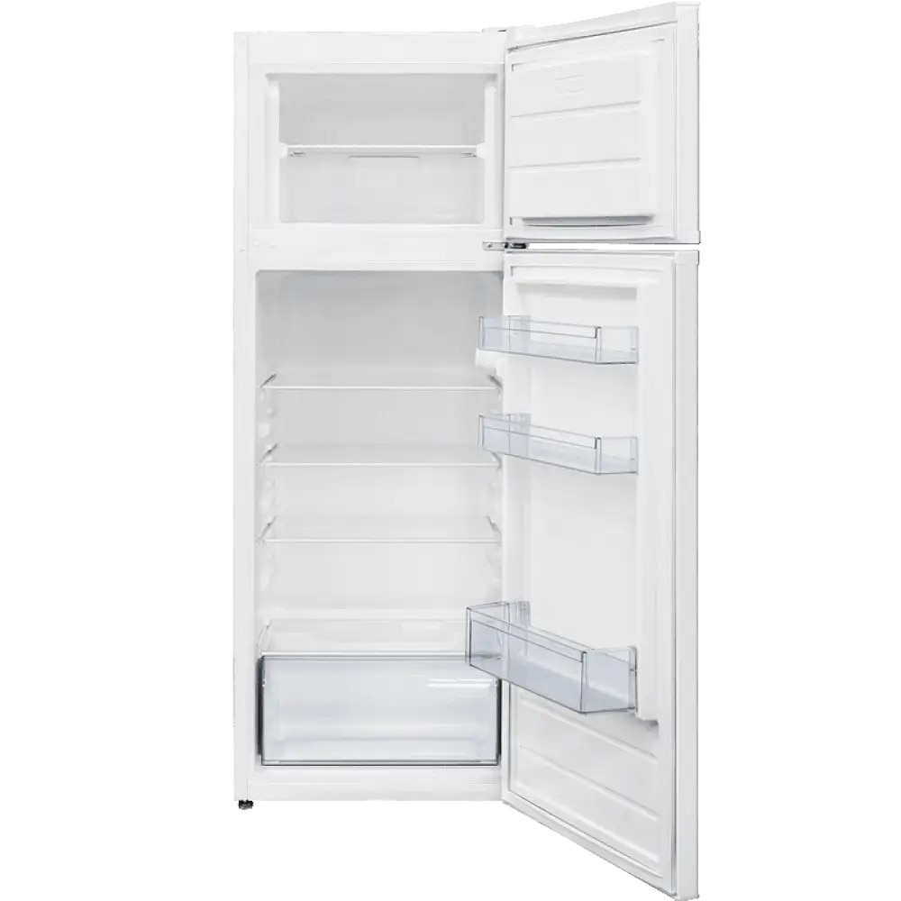 Frigider cu 2 usi Electra ELR 26E, Racire statica, Dezghetare automata, Usi reversibile, H 144 cm, 213 l, Clasa E, Alb