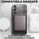 DaDen Tok Samsung Galaxy A17 5G / A17 4G, MagSafe Luxury, Kamera védelem, Ultra védelem, Átlátszó fekete élekkel