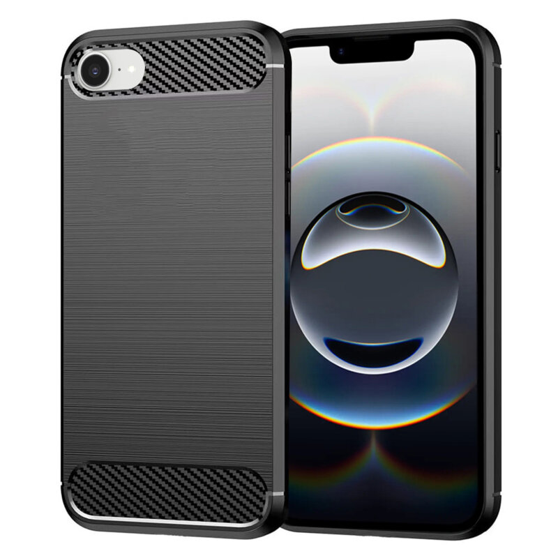 Husa pentru Apple iPhone 16e tpu carbon black