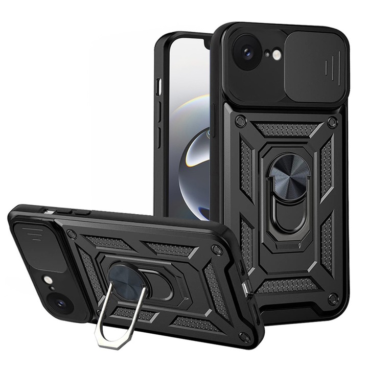 Husa pentru iPhone 16e camshield pro black
