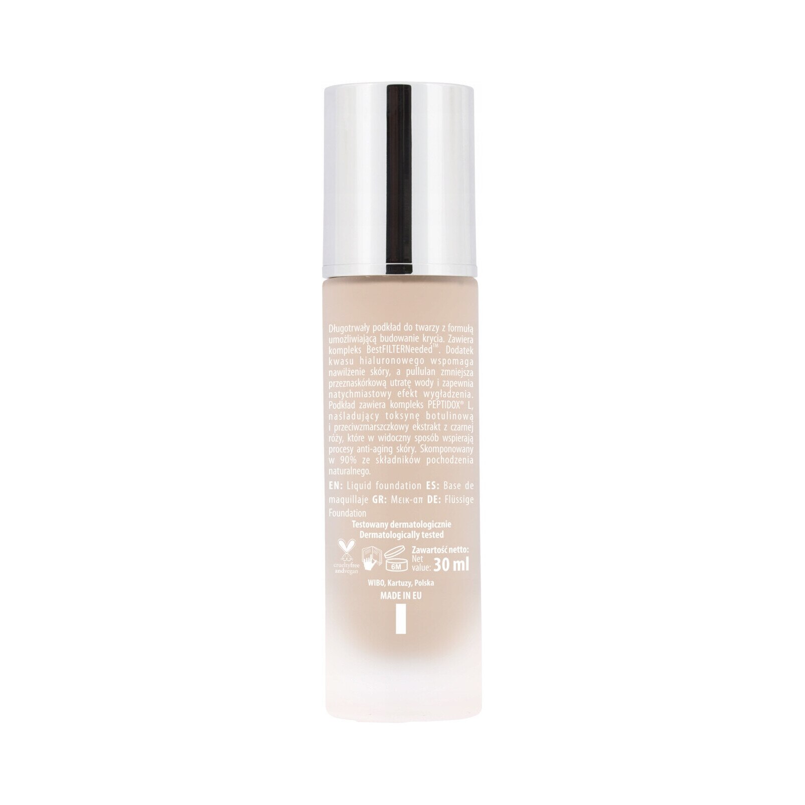 Fond de ten Nam Perfect Lift nr 02N Naked, 30 g, cu acid